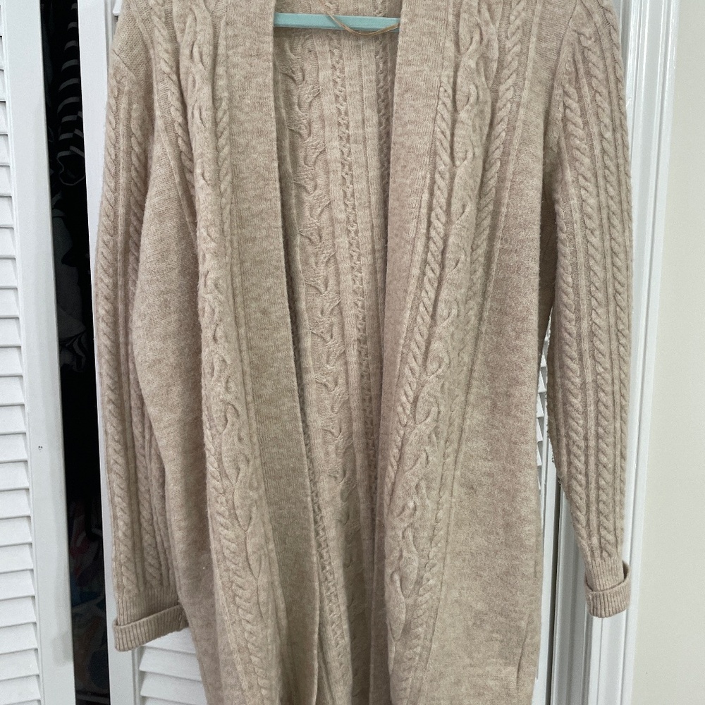 Banana Republic Tan Cardigan